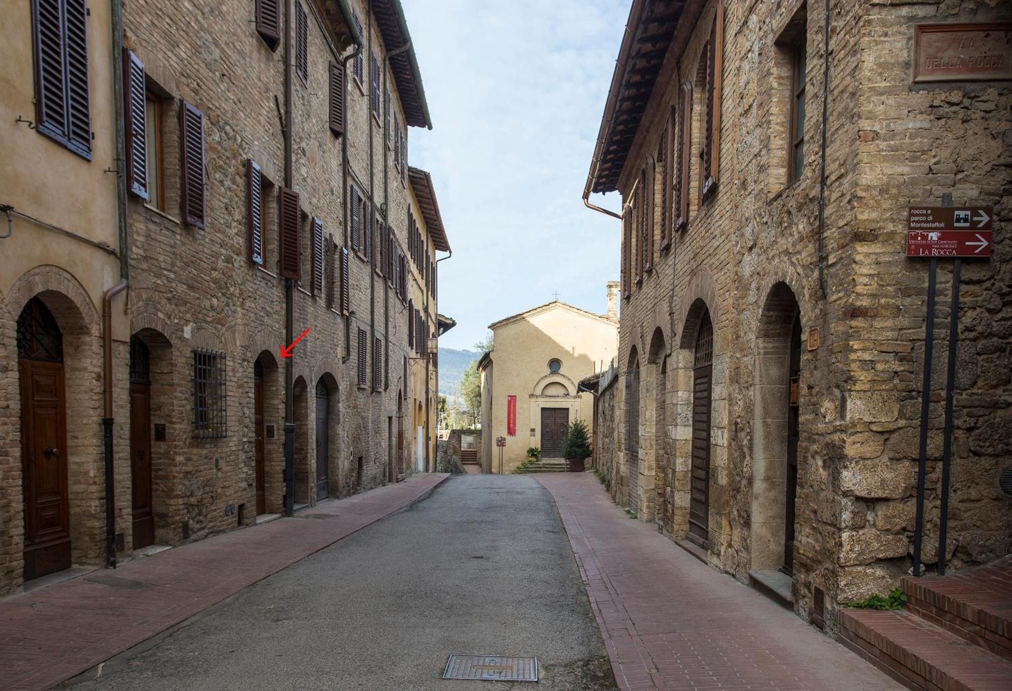 Appartamento Le Palme Con Terrazze In Centro San Gimignano Exterior foto